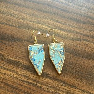 Resin earrings!
